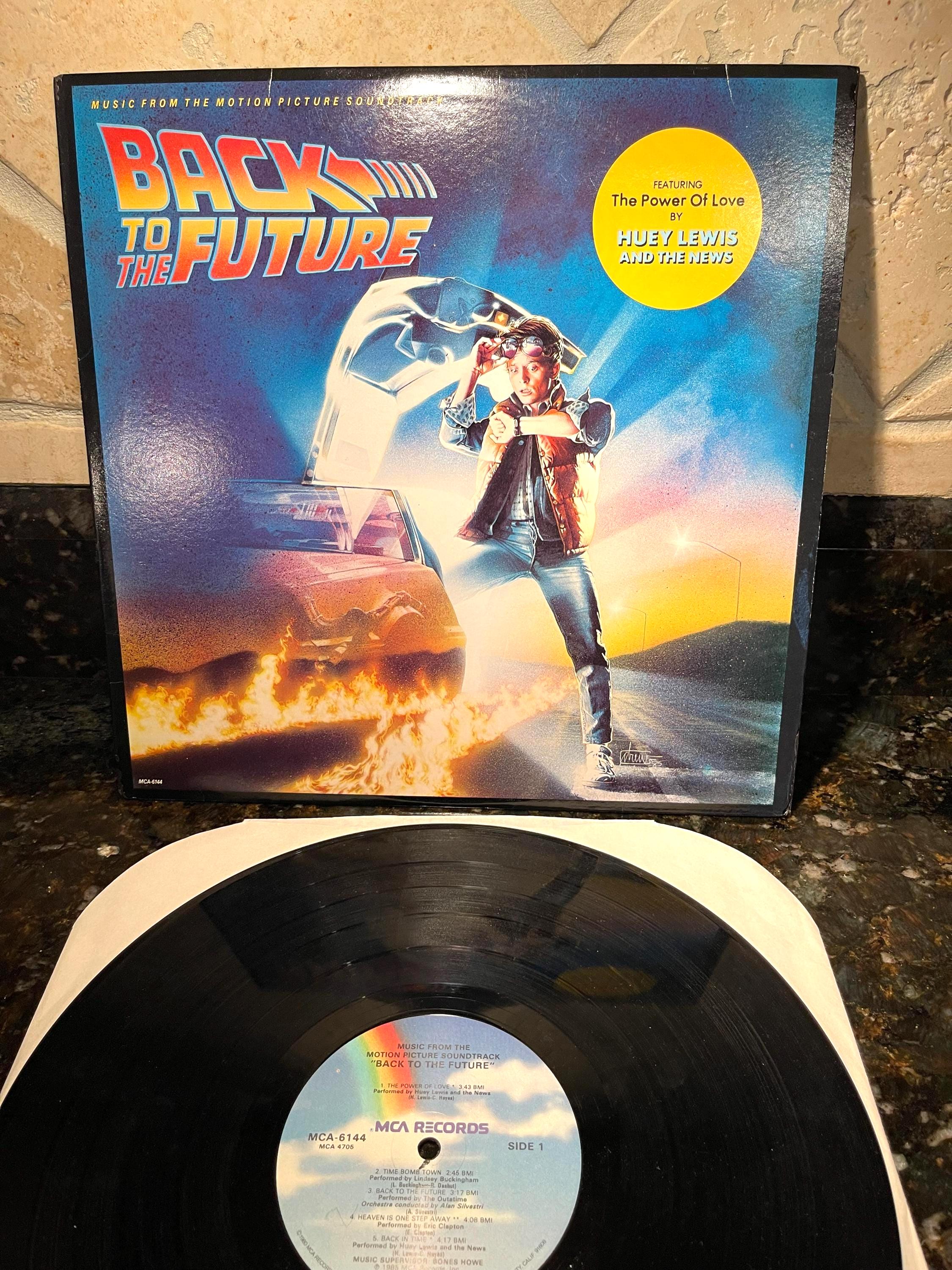 Back to the Future Soundtrack 1985 EX Condition - Old Stock Vinyl