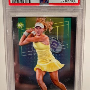 Topps Chrome Tennis 2024 MIRRA ANDREEVA Rookie Card Refractor PSA 10