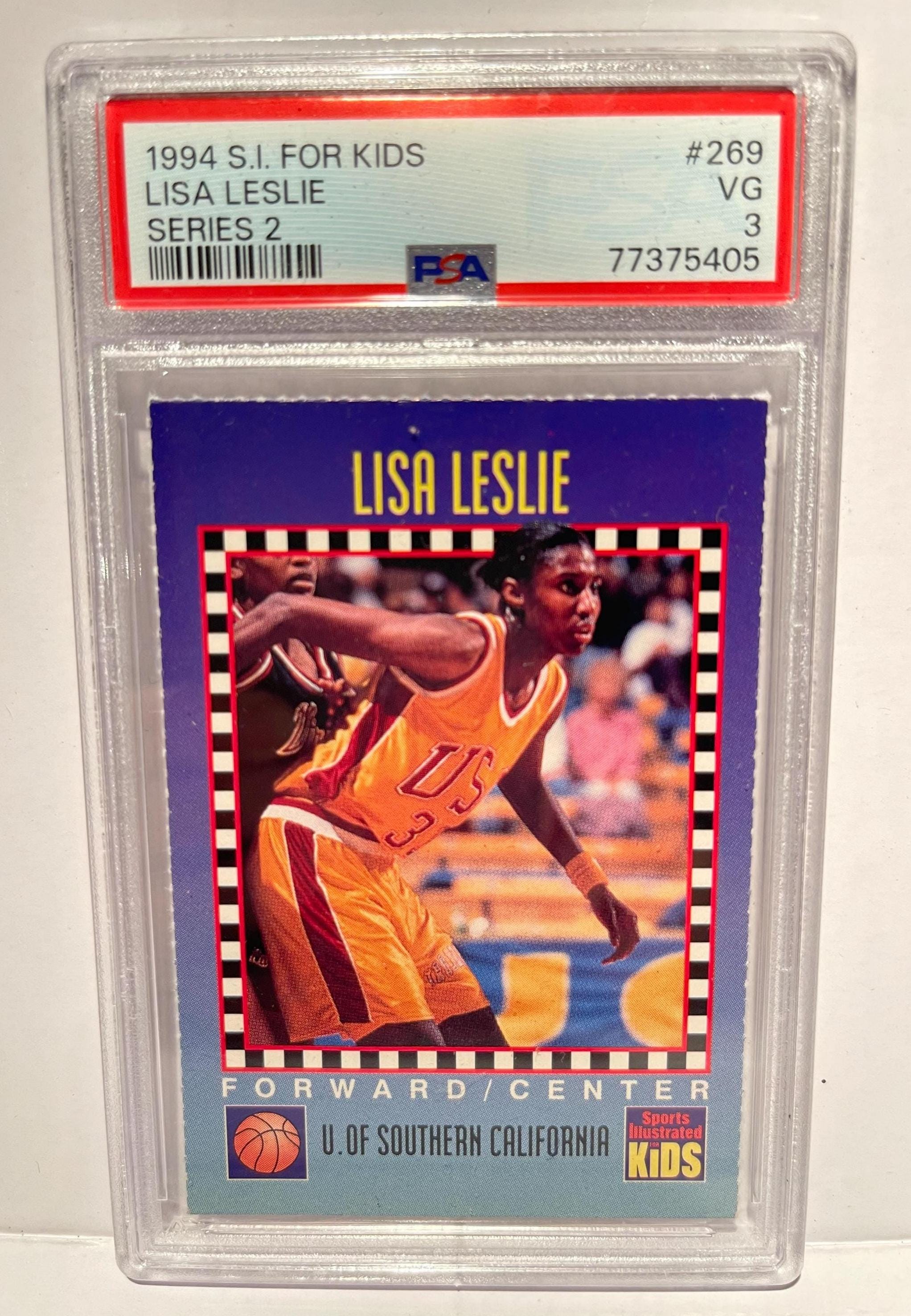 Lisa Leslie 1994 Sports Illustrated for Kids Rookie Card WNBA