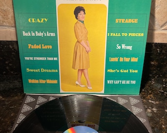 Patsy Cline "Greatest Hits" Vintage Pressing - Disco de vinilo LP - Excelente estado - ¡Envío gratis!