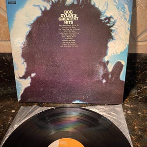 Bob Dylan&#39;s Greatest Hits Volume 1 Japanese- Vinyl Record LP Vintage Pressing Excellent
