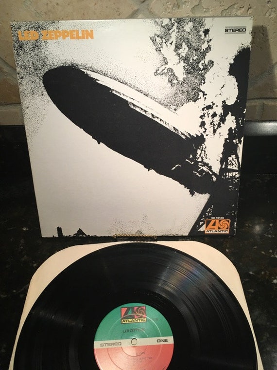 Led Zeppelin 1 Debut Record Vinyl LP Rock - Vintage Pressing - VG+