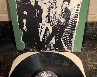 Vintage the Clash Self Titled First Album Vinyl Record LP 1977