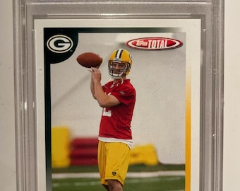 2005 Topps Total #483 Aaron Rodgers Rookie RC Packers Steelers PSA 10