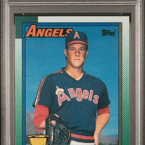 1990 Topps Jim Abbott #675 PSA 10 Gold Cup Rookie Angels
