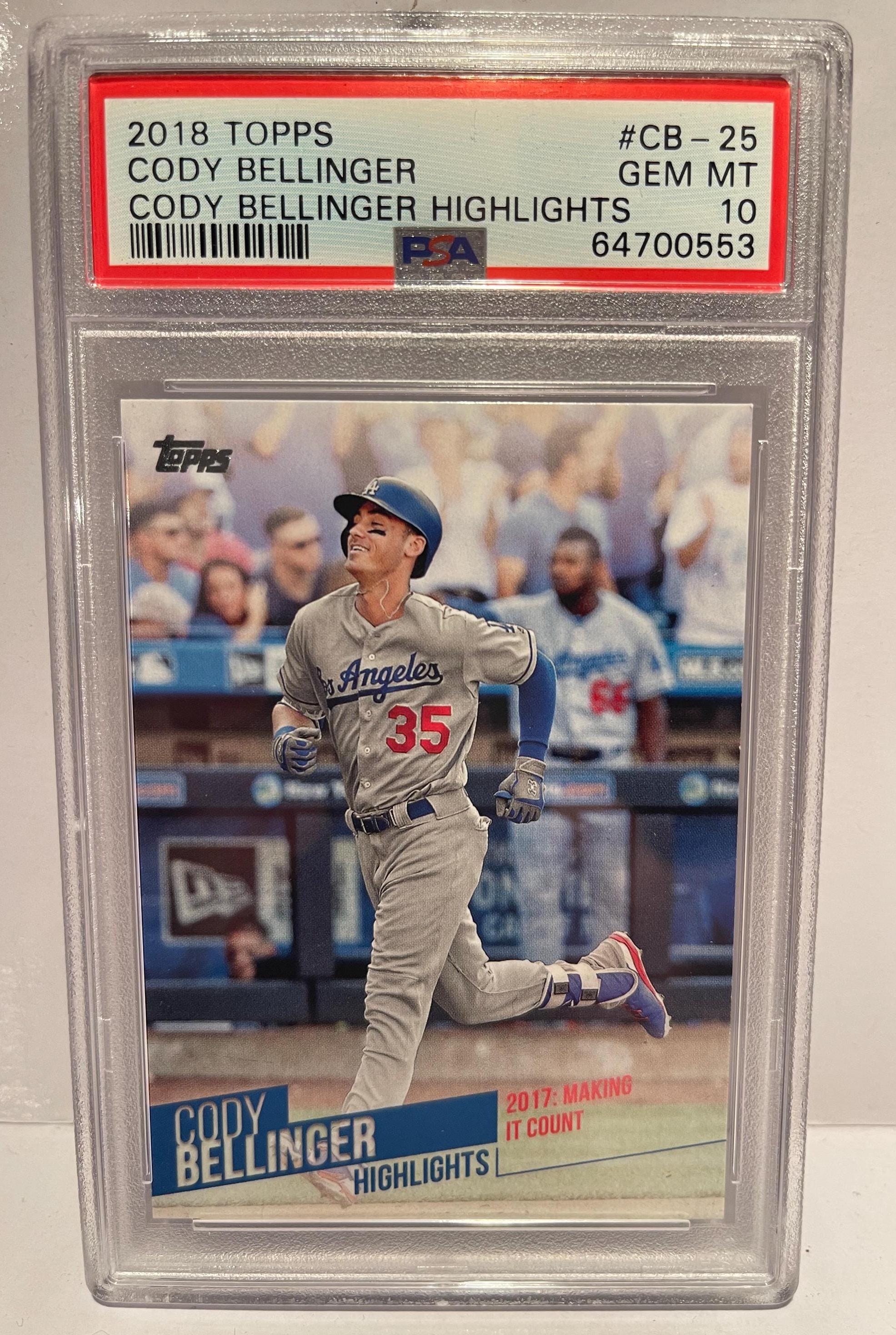 2018 Topps Highlights Cody Bellinger Dodgers #CB-25 PSA 10 - Etsy 日本