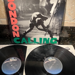 The Clash &quot;London Calling&quot; - Rare Vintage Vinyl Record LP - EX Condition - Free S/H!