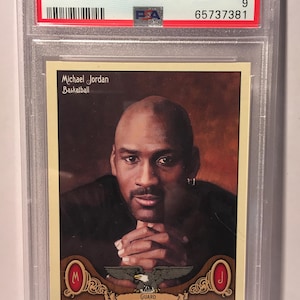 2011 Goodwin Champions MICHAEL JORDAN Chicago Bulls PSA 9 Mint Hall of Famer