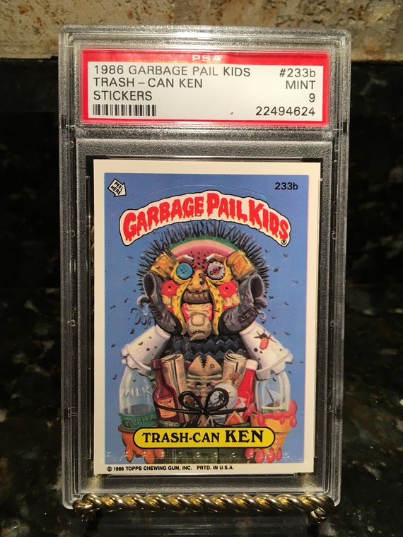 1986 garbage pail kids Original Series 6 Trash-Can Ken 233b