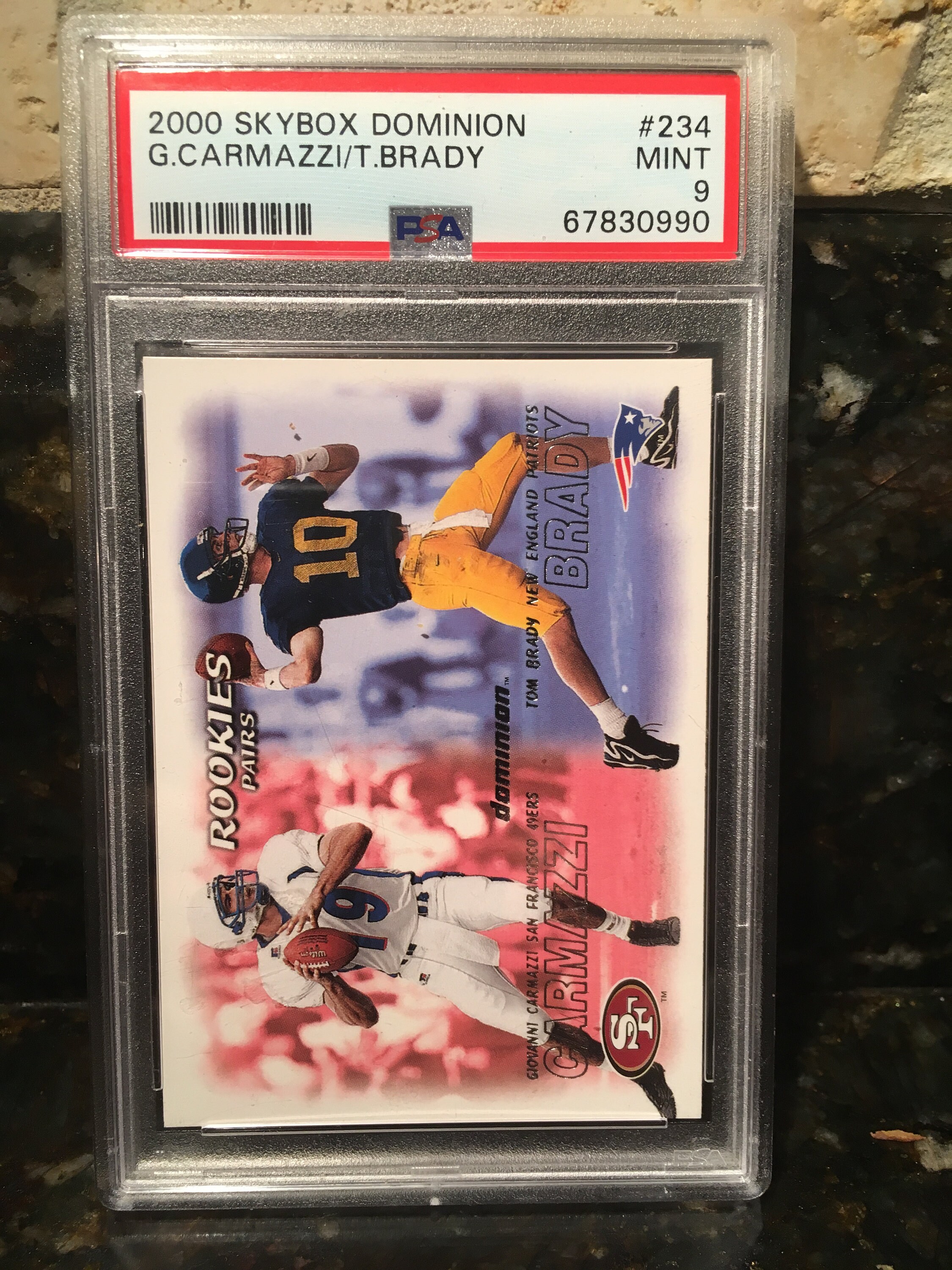その他 NFL tom brady dominion rookiecard!!!!!! 2000 Skybox Dominion #234 Tom Brady N.e. Patriots Rookie