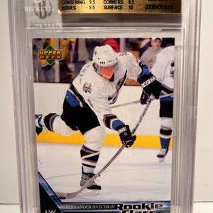 Alex Ovechkin #2 Rookie RC 2005-06 Upper Deck UD Class BGS 9.5 (True Gem Mint) With 10
