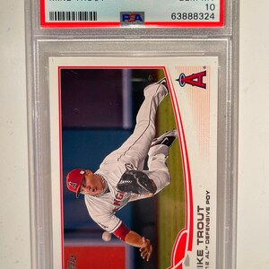 2013 Topps #536 Mike Trout PSA 10 Gem Mint