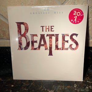 Beatles 20 Greatest Hits Vinyl Record LP - Sealed New NOS -- Lennon Harrison McCartney - Free Shipping
