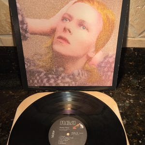 David Bowie &quot;Hunky Dory&quot; Vintage Bowie - Vinyl LP Record EX! Free Shipping!