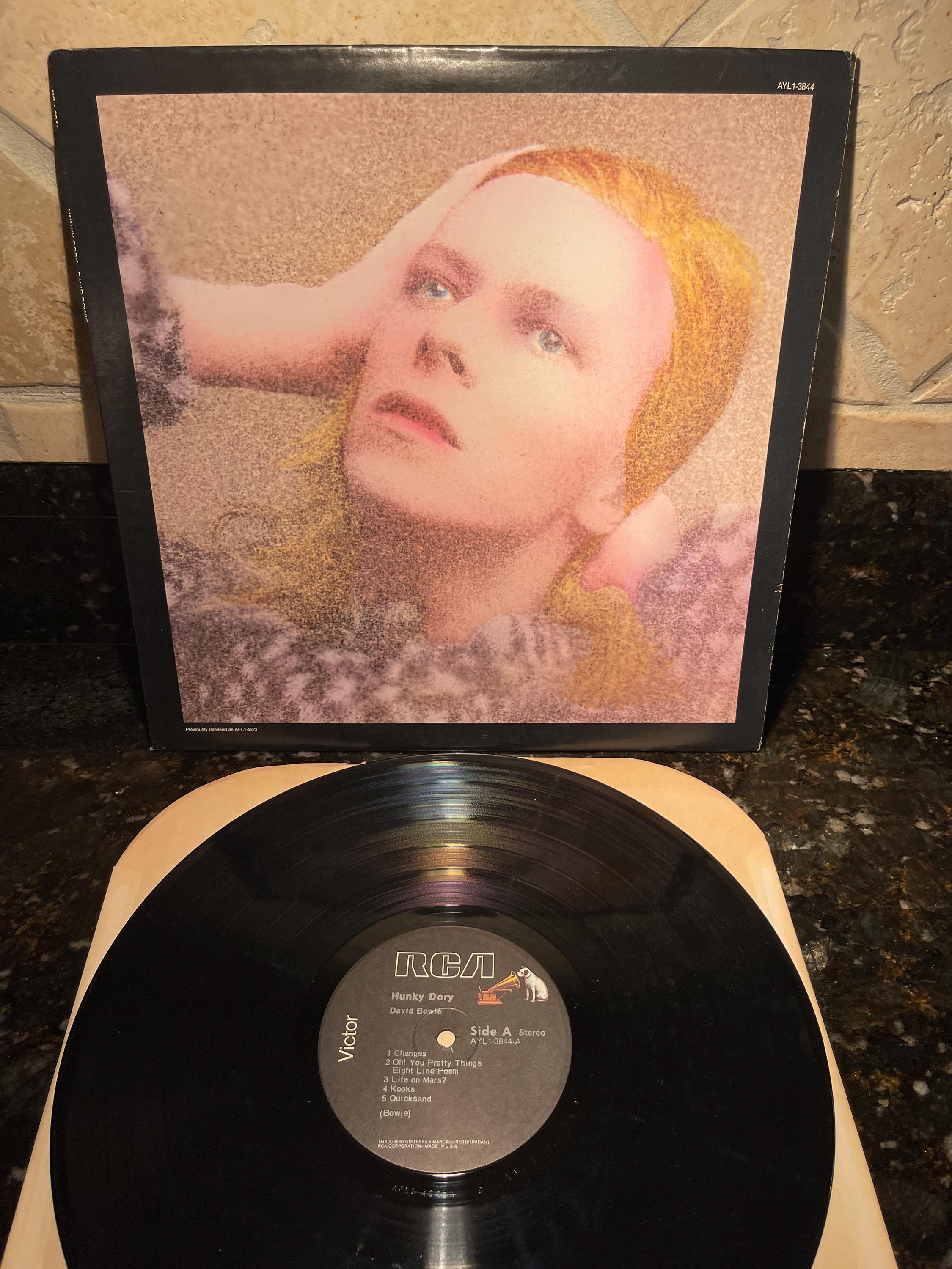 デヴィッド・ボウイ「ハンキー・ドリー」ヴィンテージ・ボウイ - LP