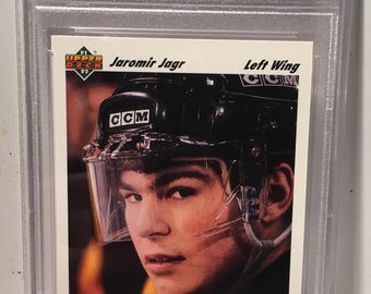 1991 Upper Deck Jaromir Jagr PSA 10 Gem Mint Pittsburgh Penguins - Graded/Encased & Authenticated