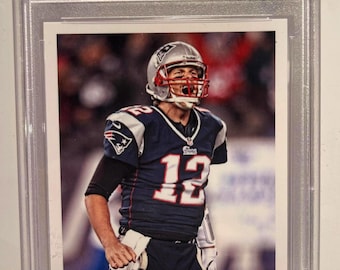 Tom Brady 2013 Panini Score PSA 10 New England Graded Rare