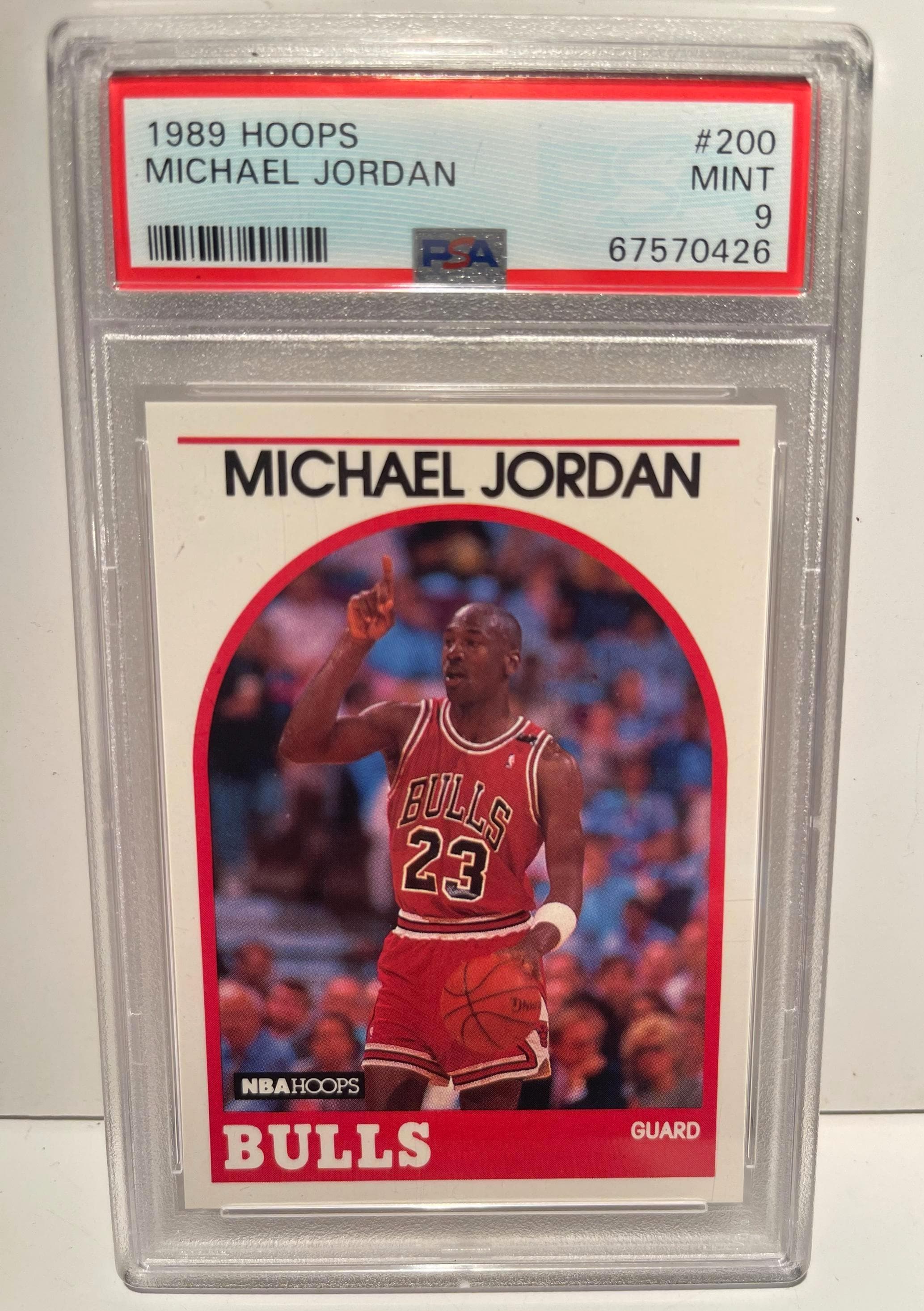 Michael Jordan バスケットボールカード まとめ売り 1989 Hoops Michael Jordan Chicago Bulls PSA 9 Mint Hall of Famer