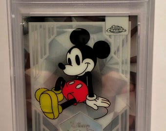 2023 Topps Chrome Disney 100 Mickey Mouse #1 PSA 10 Rare