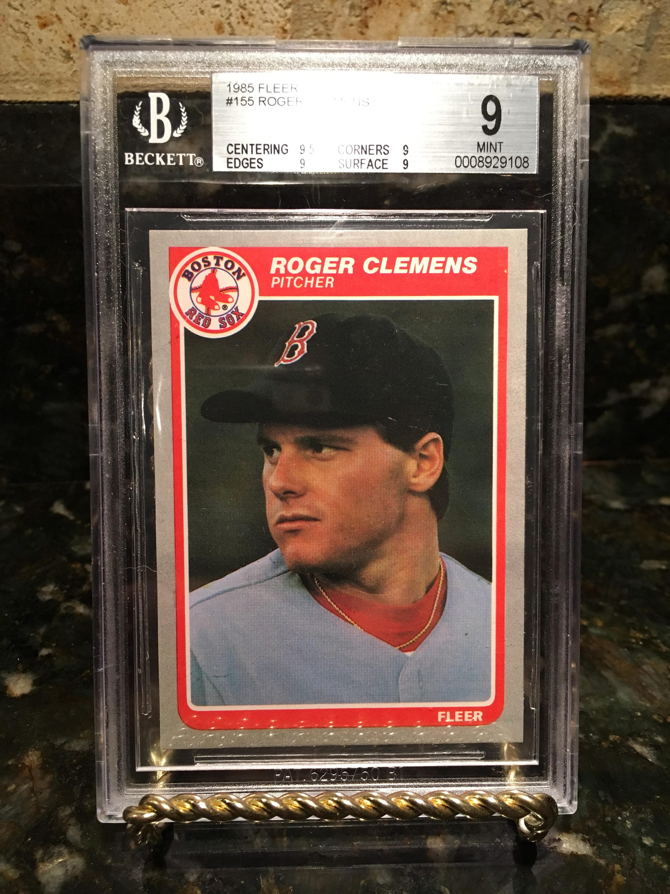 Amazon.com: 1985 Leaf Baseball #99 Roger Clemens Rookie Card