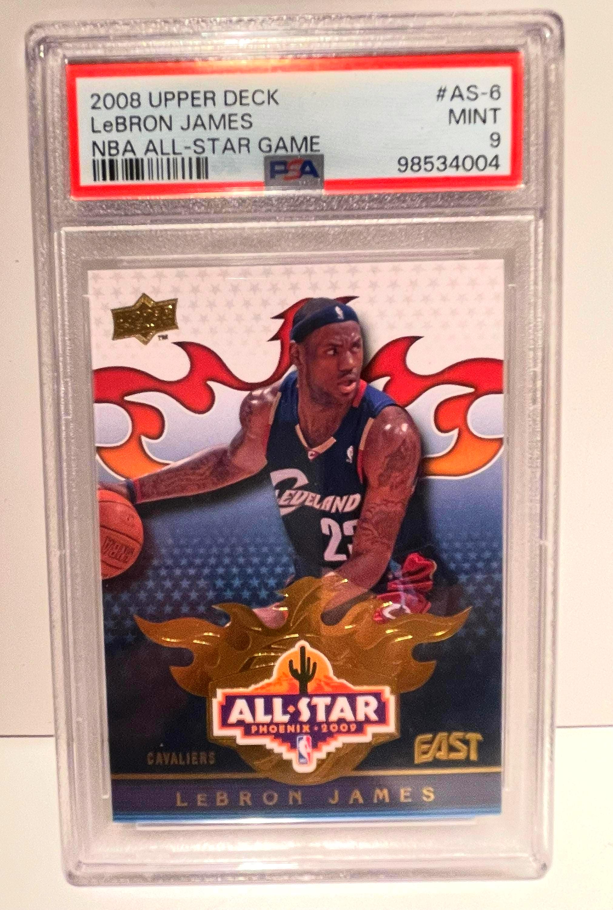2008 upper deck lebron james