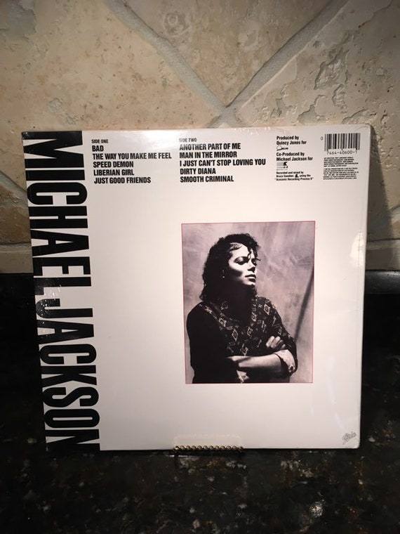Michael Jackson Bad - 1987 Original Vintage Factory Sealed