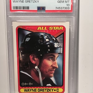 1990 O-Pee-Chee OPC Hockey #199 Wayne Gretzky Kings HOF PSA 10 Gem Mint - Graded Encased