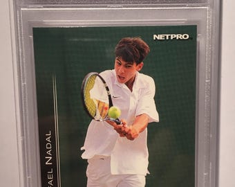 RAFAEL NADAL 2003 Netpro International Series Rookie Card Spain PSA 10 Gem Mint