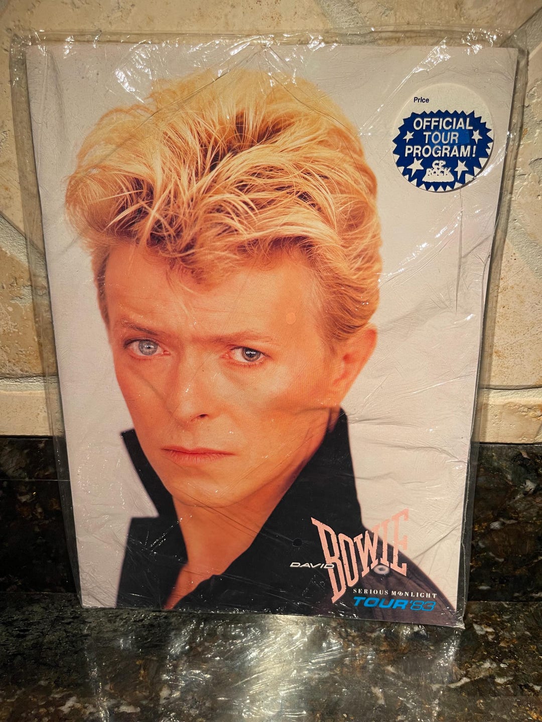 David Bowie "serious Moonlight" Concert Tour Book Program - Sealed NOS ...