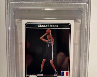 2023 Victor Wembanyama Panini Stickers "Global Icons" PSA 10 Rookie Card Gem Mint Spurs