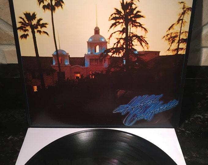 The Eagles hotel California LP Vinyl Record Excellent Vintage Pressing Free S/H Poster Etsy