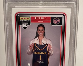 2024 Panini Instant WNBA Draft Night Caitlin Clark #DN1 PSA 9 MINT - Graded Encased