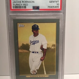 Jackie Robinson 2020 Topps Turkey Red - PSA 10 Gem Mint Rare