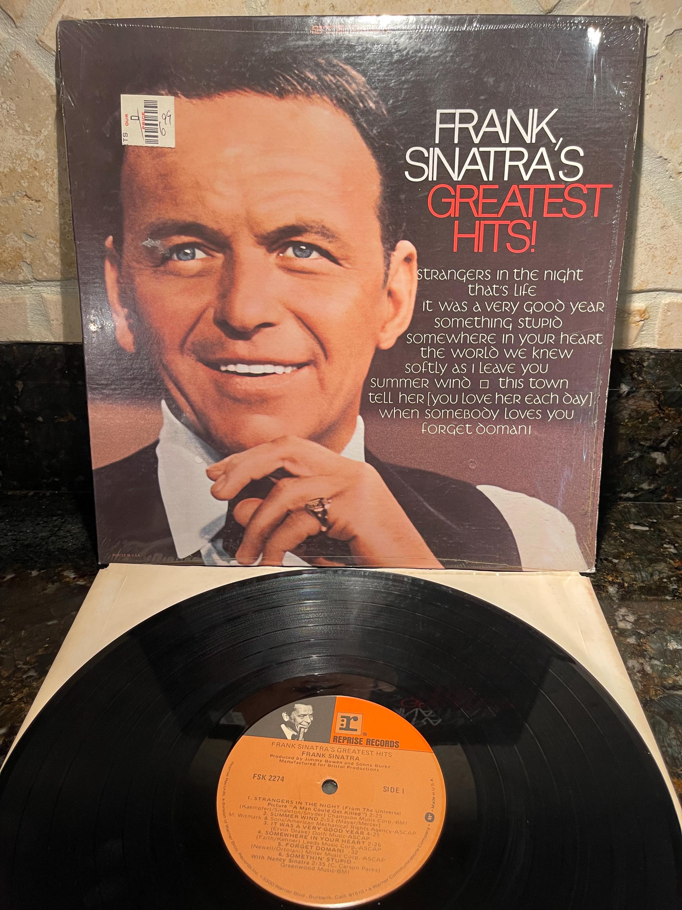 英LP Frank Sinatra's Greatest Hits UK盤初期盤 Frank Sinatra - Greatest Hits, Vol. 1 - Compilation by Frank