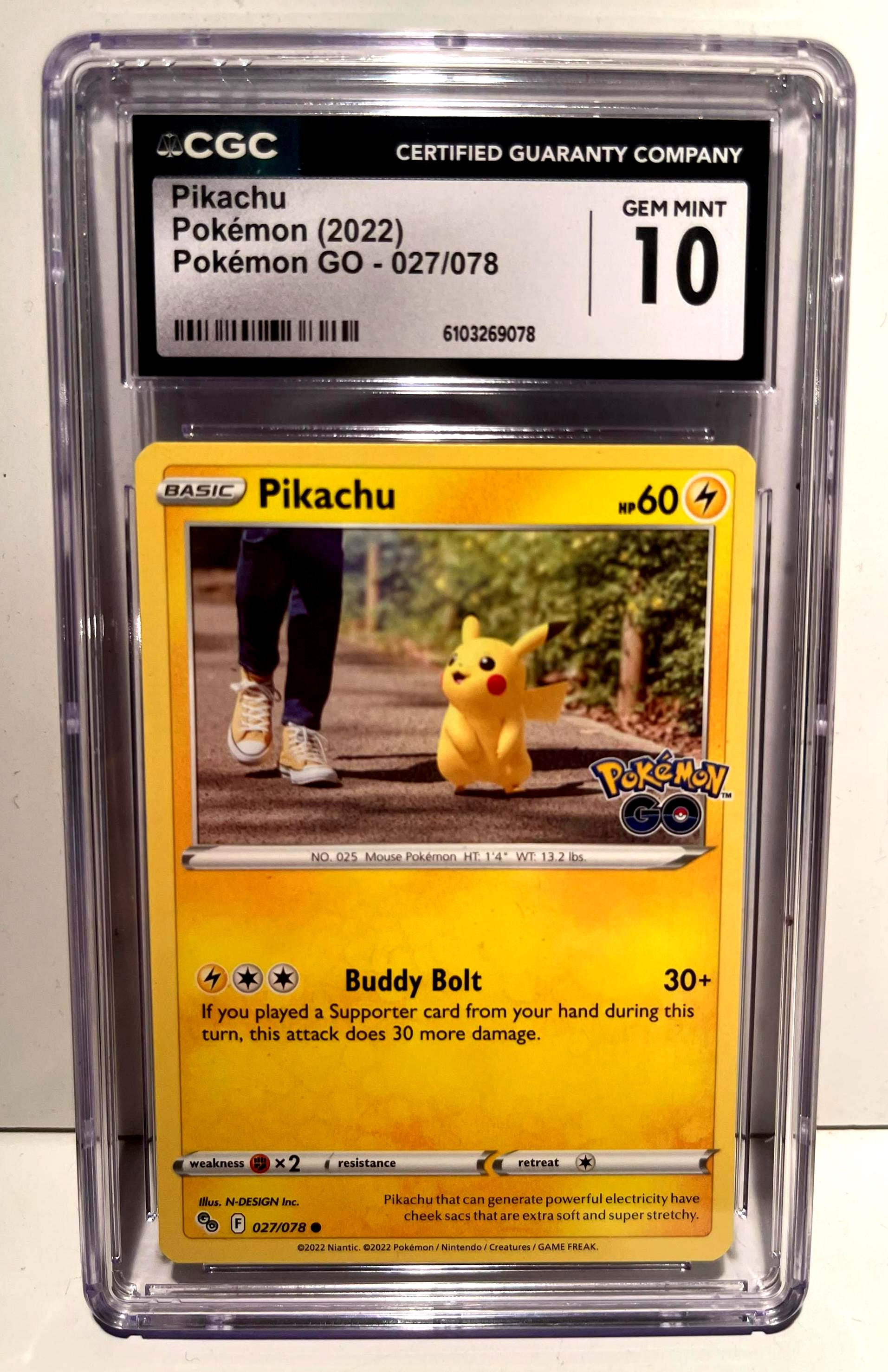 Pikachu 027/071 CGC 10 Japanese Pokemon Graded Encased Gem Mint - Etsy Canada Pikachu 027/071 CGC 10 Japanese Pokemon Graded Encased Gem Mint - Etsy Canada