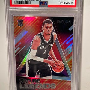 2023 Panini Recon Future Legends #14 Victor Wembanyama PSA 10 Rare - Graded Encased