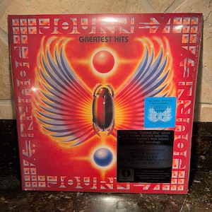 Journey &quot;Greatest Hits&quot; Vinyl Record LP Sealed 2 LPS - Free Shipping