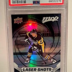 2019 Upper Deck MVP "Laser Shots" #S6 Sidney Crosby PSA 10 Penguins Graded Encased