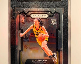 2024 Panini Prizm Draft Picks - Caitlin Clark #57 Rookie Card SGC 10 Gem Mint Encased Graded
