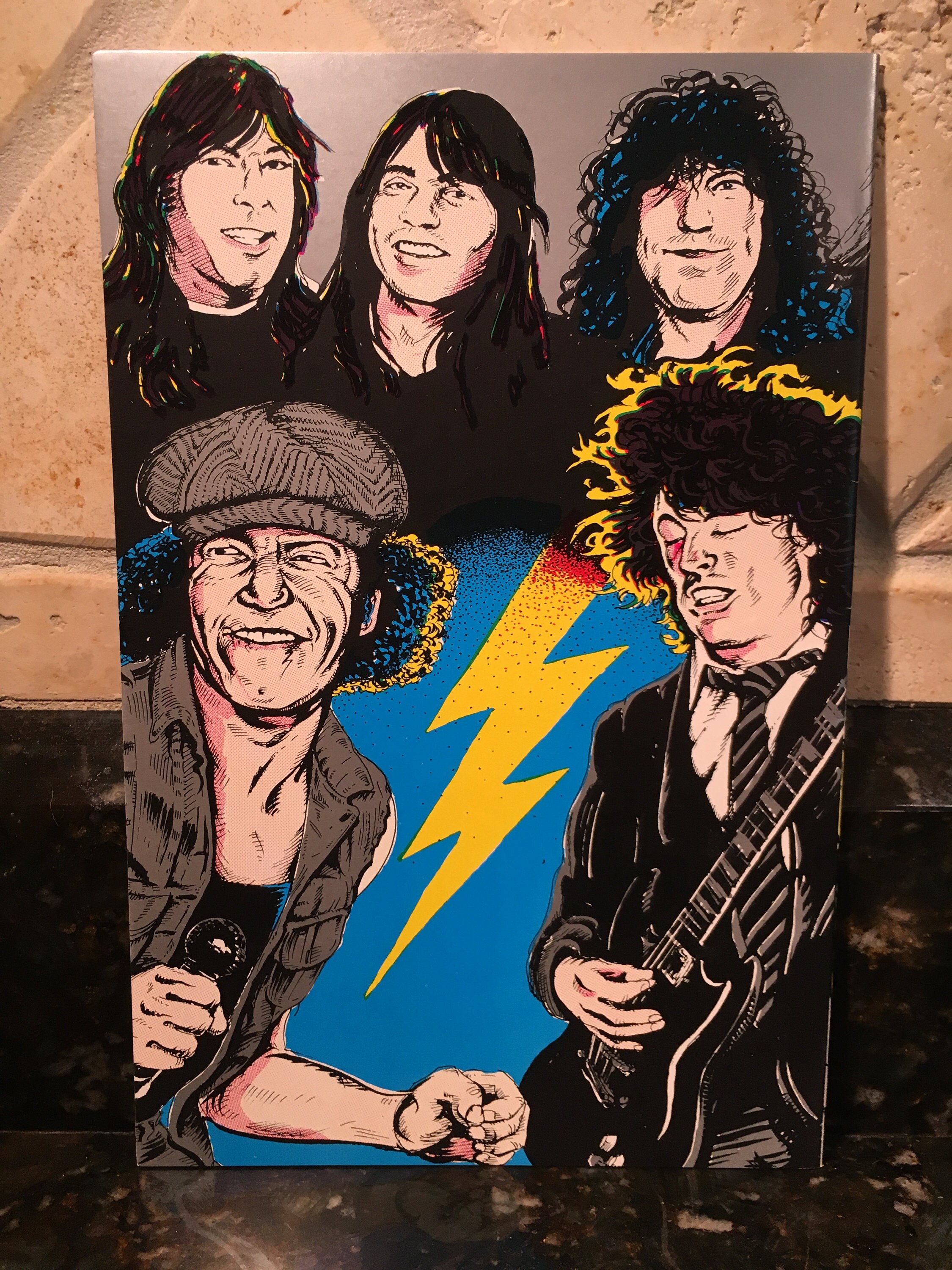 AC DC Comic Book 1990 s OOP Vintage Comic Etsy