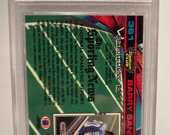 1991 スタジアムクラブ #361 バリー・サンダース デトロイト