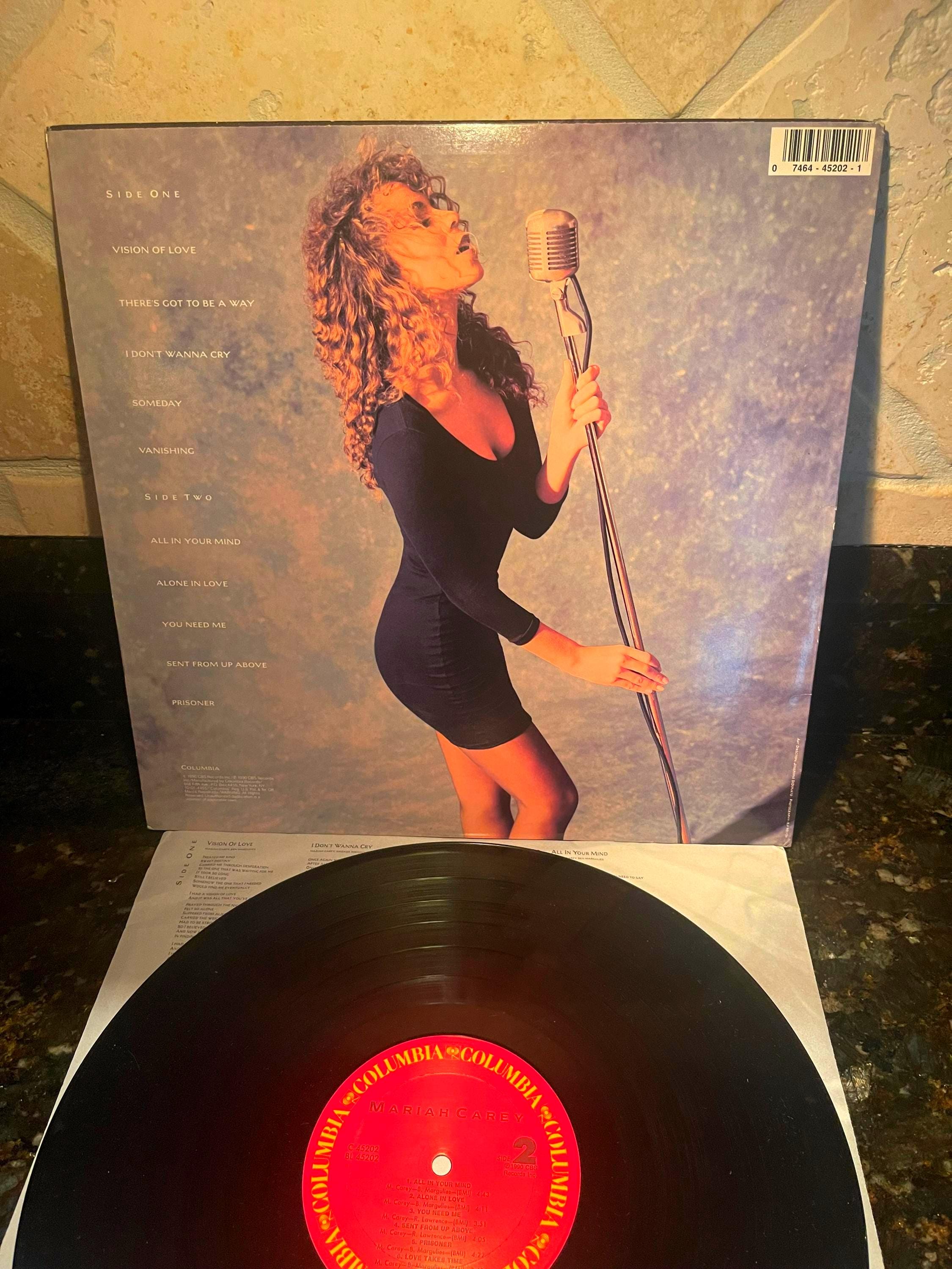 Mariah Carey Debut 1990 Pressing - Vinyl Record LP - EX Free