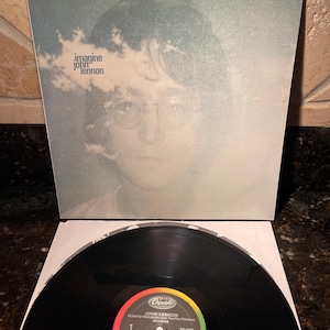 John Lennon &quot;Imagine&quot; - Vintage Vinyl Record - EX - Beatles - Free Shipping!