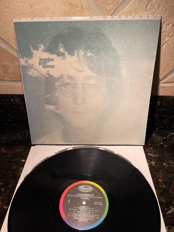 Imagine John Lennon レコードビートルズ 稀少UKオリジナル美盤