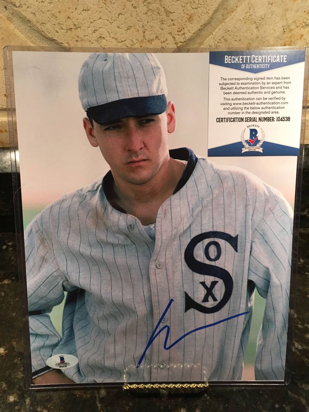 Eight Men Out 1988 John Cusack Aka Buck Weaver 8x10 Autographed