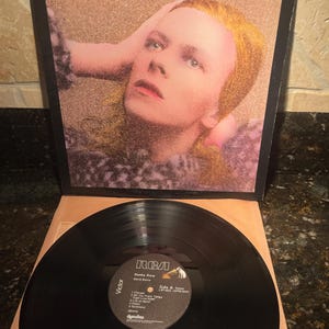 David Bowie &quot;Hunky Dory&quot; Vintage Bowie - Vinyl LP Record EX! Free Shipping!