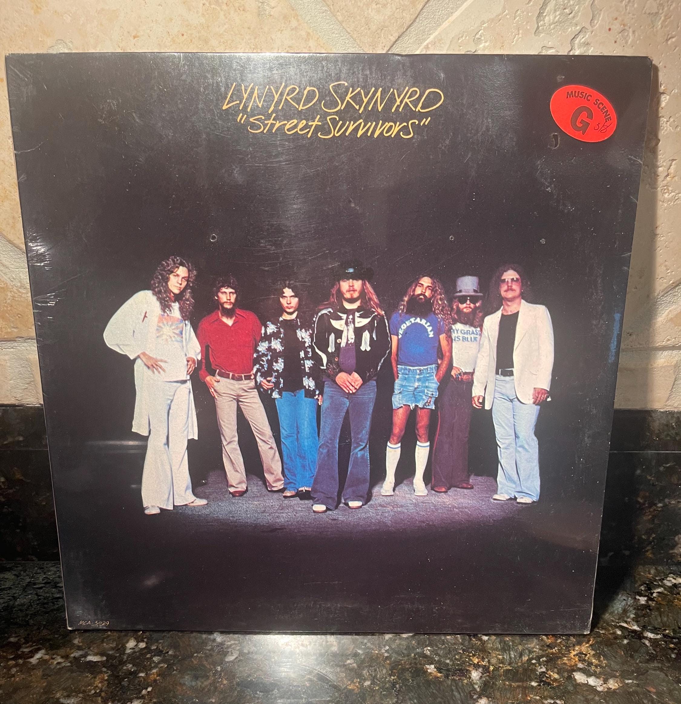 Lynyrd Skynyrd - Street Survivors Vintage LP Vinyl Record 1970s