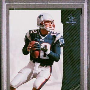 2006 SP Authentic Tom Brady #51 PSA 9 Mint - Encased Graded