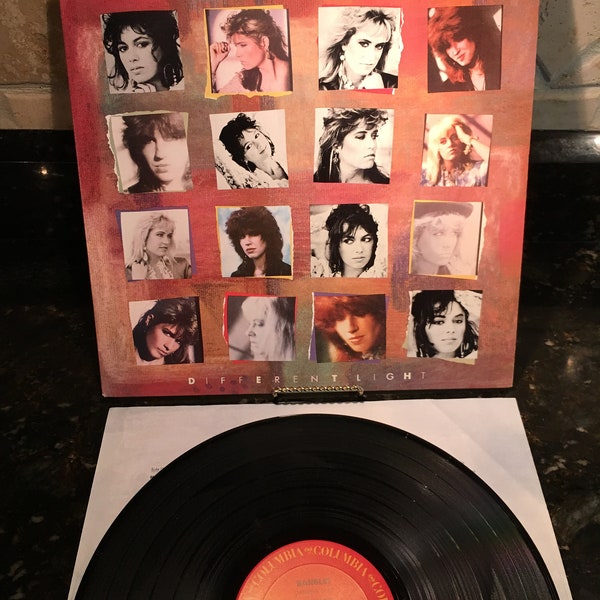 The Bangles Different Light - Vintage Vinyl Record LP-  Near Mint Free Shipping! Features Manic Monday & Walk Like an Egyptian