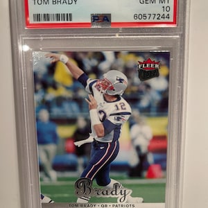 2006 Ultra Tom Brady #114 PSA 10 - Graded Encased